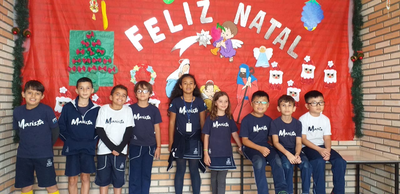 Alunos representantes do 2º ano visitam a Creche Nossa Senhora Mãe da Igreja