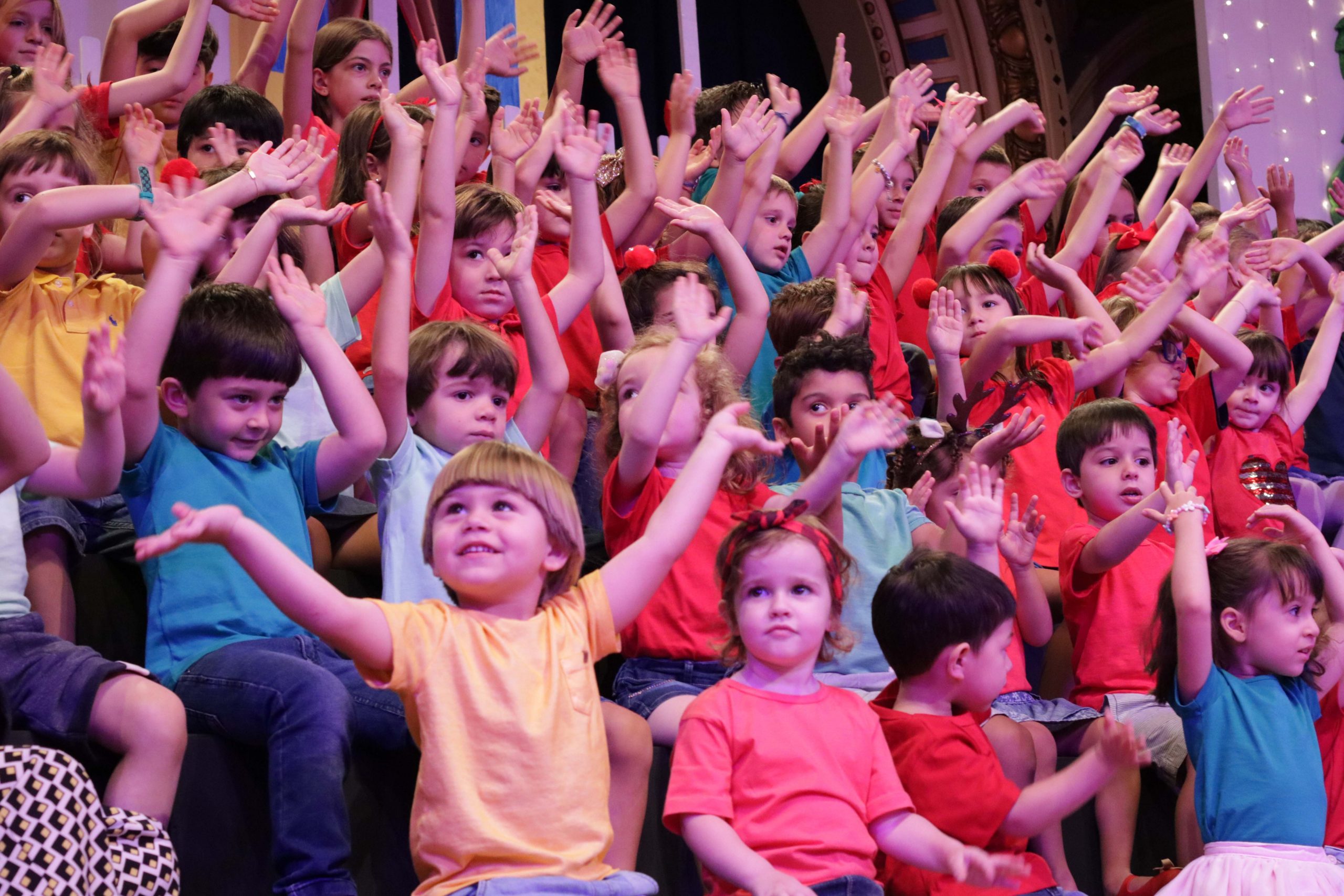 História cantada marca o encerramento da Educação Infantil