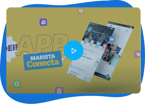Funcionalidades gerais do App Marista Conecta:<br />